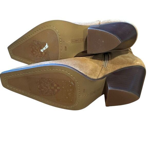 Revolve Vince Camuto Nerlinji Leather Suede Slouch Ankle Western Boot NWOT - Picture 11 of 12